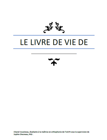 Livre de vie